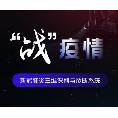 新型冠状病毒肺炎三维识别与诊断系统